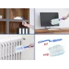 Beper Duster Kit C203PUL004 z 10 wkładami — zestaw ręcznej miotełki do kurzu, wymienne końcówki z mikrofibry