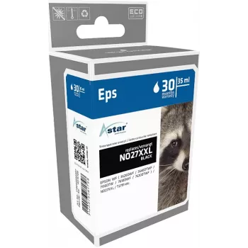 ASTAR 35 ml - Schwarz - kompatibel - Tintenpatrone (Alternative zu: Epson 27XXL, Epson T2791)