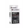 Mysz Logic Lm-11 - Optyczna - Przewodowa - USB - Czarna