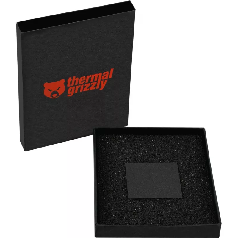 Podkładka termiczna Thermal Grizzly Carbonaut 32×32 mm, grubość 0,2 mm, kolor węglowy