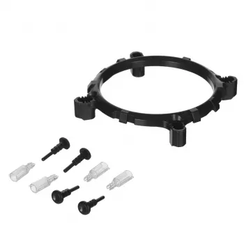 Chłodzenie procesora AEROCOOL PGS Rave 4 FRGB wentylator 120 mm, 4 rurki cieplne, ARGB, 120×25 mm, 1800 obr./min, 12 V, 0,5 A
