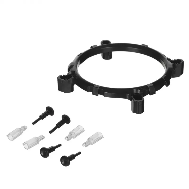 Chłodzenie procesora AEROCOOL PGS Rave 4 FRGB wentylator 120 mm, 4 rurki cieplne, ARGB, 120×25 mm, 1800 obr./min, 12 V, 0,5 A
