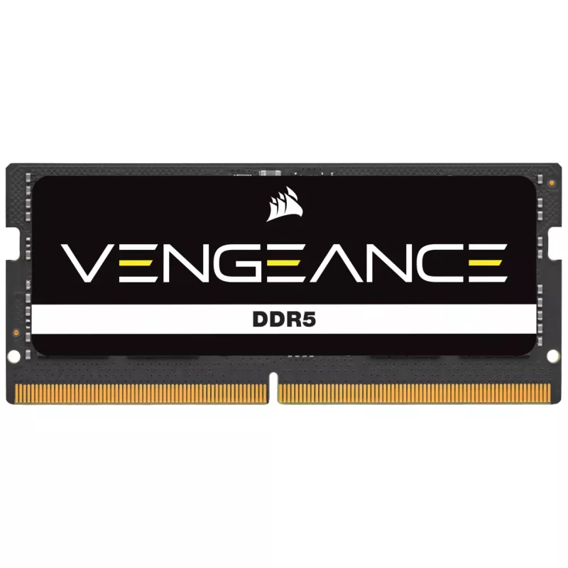 SO-DIMM 64 GB DDR5-4800 (2x 32 GB) Dual-Kit, Memory Czarny, CMSX64GX5M2A4800C40, Vengeance