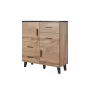 Cama sideboard LOTTA 110 2D4S wotan oak/mat Czarny