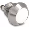 Przycisk DELOCK 22035 12 mm, 2x zacisk śrubowy, biały