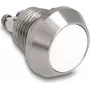 Przycisk DELOCK 22035 12 mm, 2x zacisk śrubowy, biały