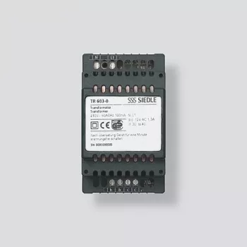 Siedle TR 603-0 - Zasilacz - Czarny - Siedle - 0 - 40 °C - CE - 53,5 mm (200035160-00)