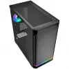 Sharkoon MK4W RGB Strip Micro Tower Czarny