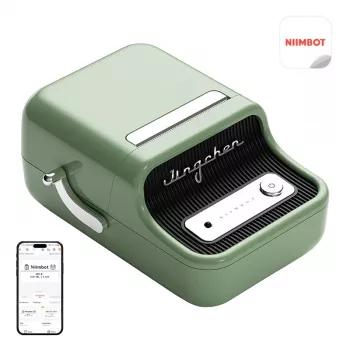 Niimbot B21 Pro Przenośna Drukarka Etykiet (zielona)