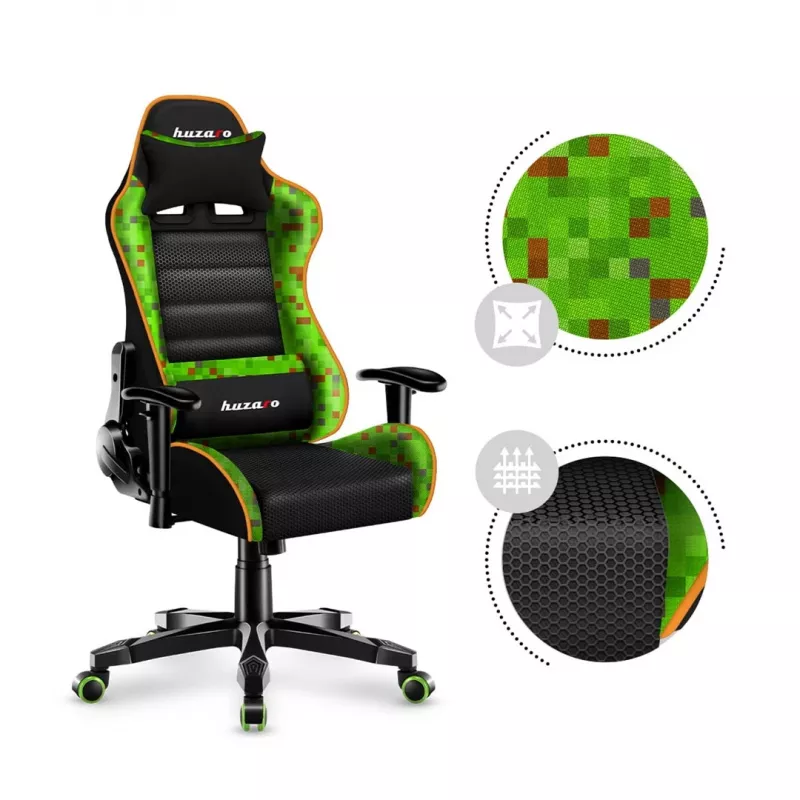 Huzaro HZ-Ranger 6.0 Pixel Mesh fotel gamingowy dla dzieci
