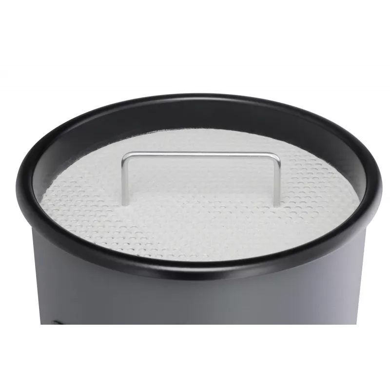 Durable Kosz na śmieci/popielnik - Okrągły - 17 L - Metal