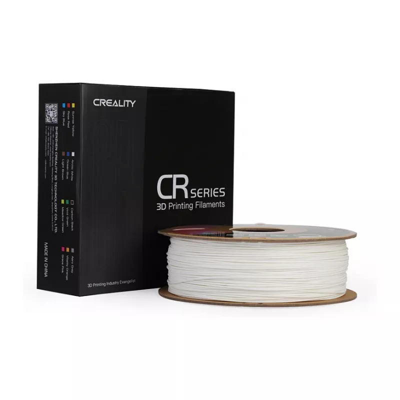 Szpula filamentu Creality PLA 1.75 mm Biały 1 kg (model 3301010296)