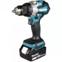 Wkrętarka/wiertarka udarowa Makita DDF489RTJ 1800 RPM Czarny, Niebieski, Stal