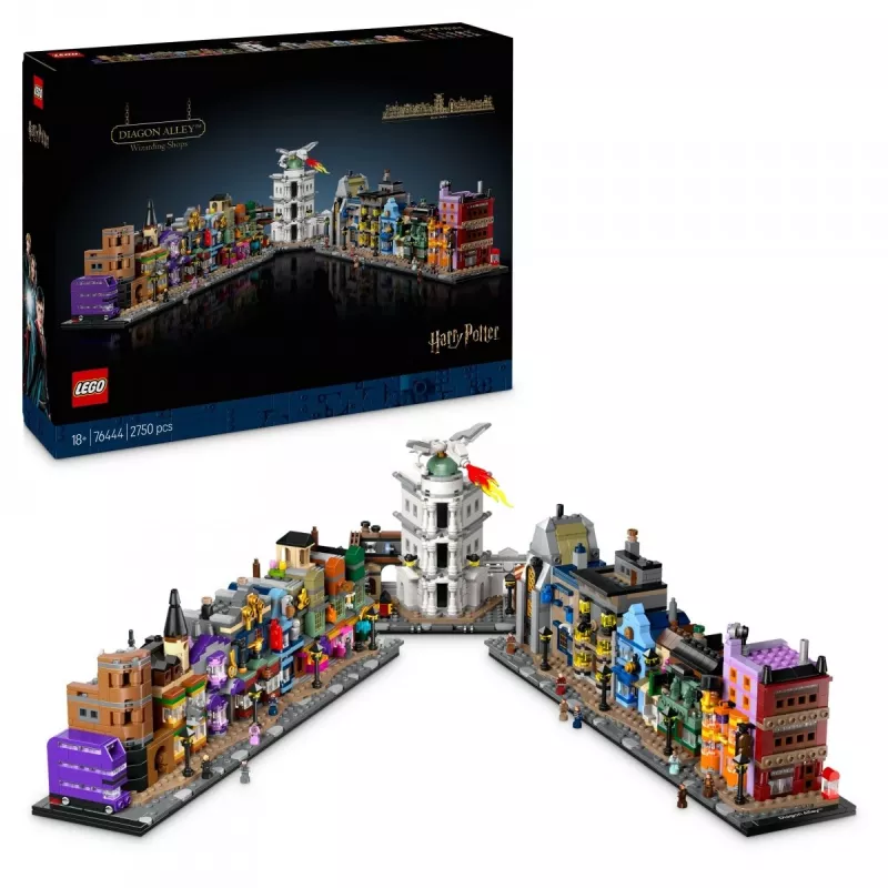 LEGO HARRY POTTER 76444 Sklepy Czarodziejów przy Ulicy Pokątnej