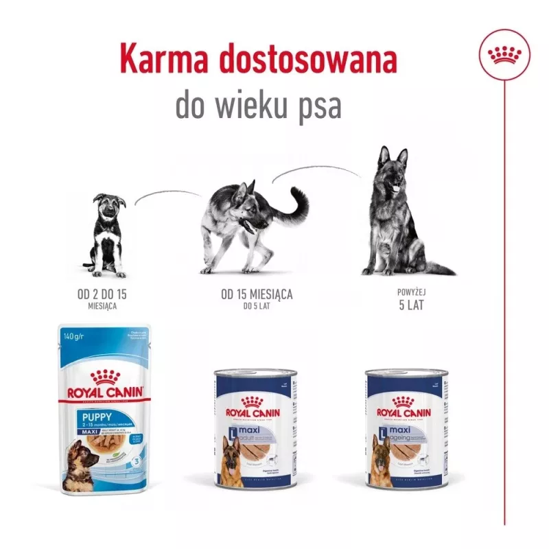 ROYAL CANIN SHN Maxi Adult Loaf Puszka 410g