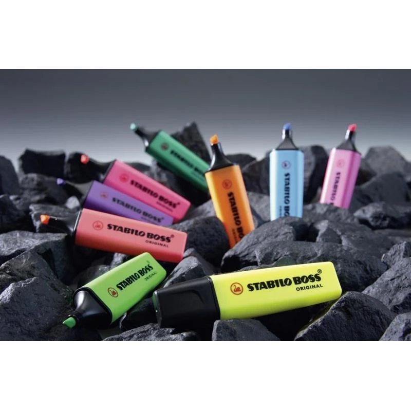 Marker STABILO BOSS Oryginalny 10 szt. Zielony 70/33 Stabilo