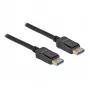 Delock - Kabel DisplayPort - DisplayPort (M) na DisplayPort (M) - DisplayPort 2.0 - 3,0 m - Obsługuje 10K 60 Hz (10 240 x 4320) - Czarny (80263)