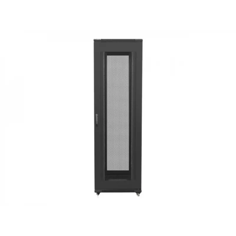 Szafa stojąca LANBERG FF01-8042-23B 42U 19 cali 800×1000 mm Czarna, udźwig 121 kg