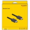Delock - Kabel DisplayPort - DisplayPort (M) z zatrzaskiem do DisplayPort (M) z zatrzaskiem - DisplayPort 2.1 - 1,8 m - Obsługuje 16K 60 Hz (15 360 x 8640), transfer danych do 80 Gb/s