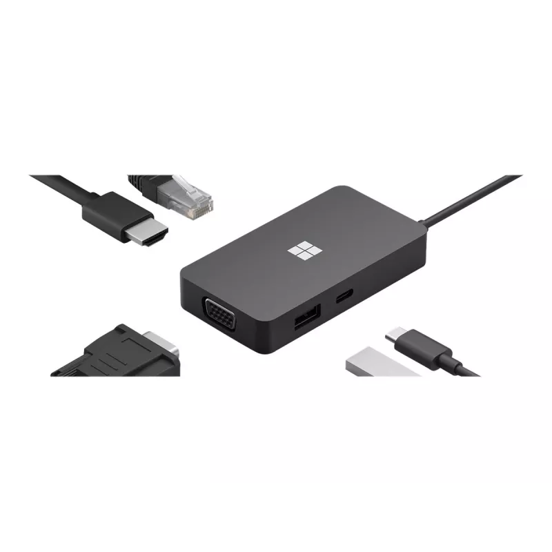 Stacja dokująca Microsoft 1E4-00002 Czarny