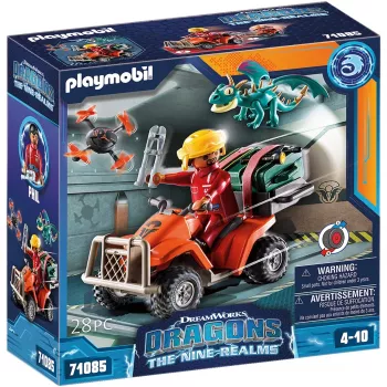 Dragons the Nine Realms Icaris Quad Set Playmobil 71085