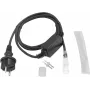 Złącze zasilania EUROLITE RL1 Rubberlight LED do kabli LED 5 mm