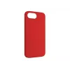 Tylna obudowa telefonu FIXED dla Apple iPhone 16e, gumowa, czerwona, smukłe etui ochronne
