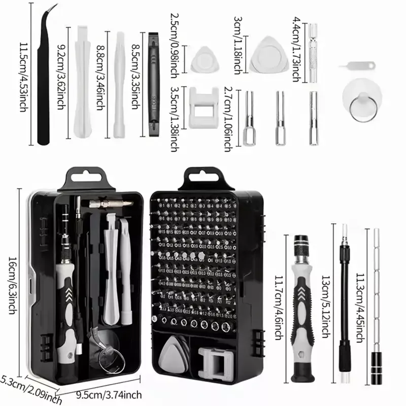 Extralink Precision Screwdriver Set, Torx Screwdrivers 115 in 1