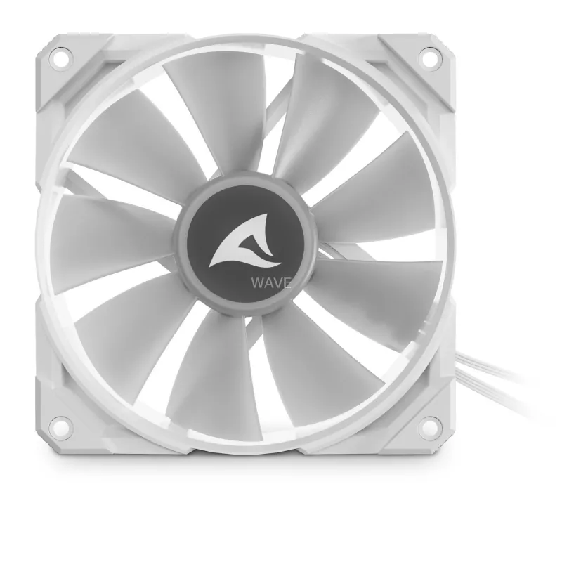 Fan Sharkoon F50 12 cm szary biały 600-2000 RPM 132 m³/h