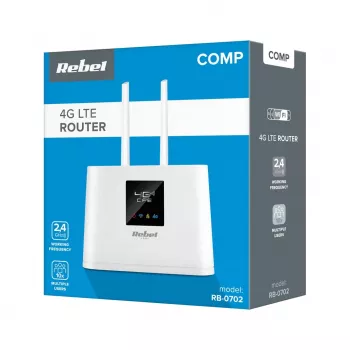 Router Rebel Comp RB-0702 4G LTE — mobilny/router LTE, obsługa SIM