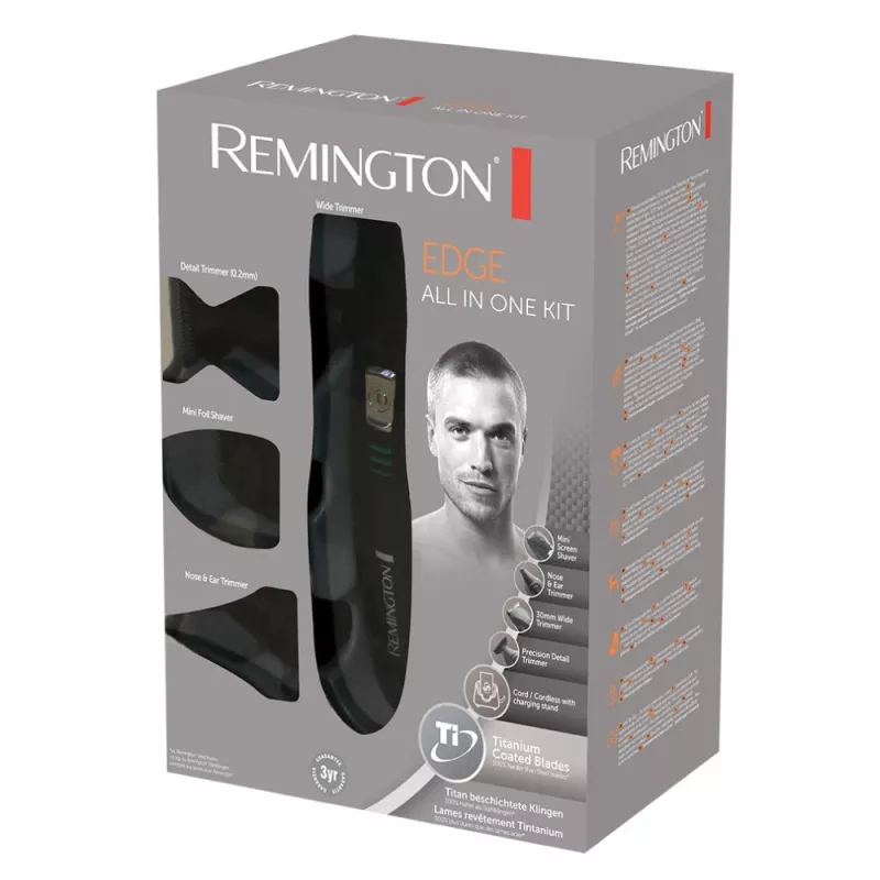 Remington PG6030 - Czarny - 0,2 mm - 1,6 cm - Broda - Uszy - Nos -...