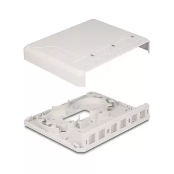 DeLOCK 67052 Keystone puszka natynkowa na moduły światłowodowe, 6-portowa, biała