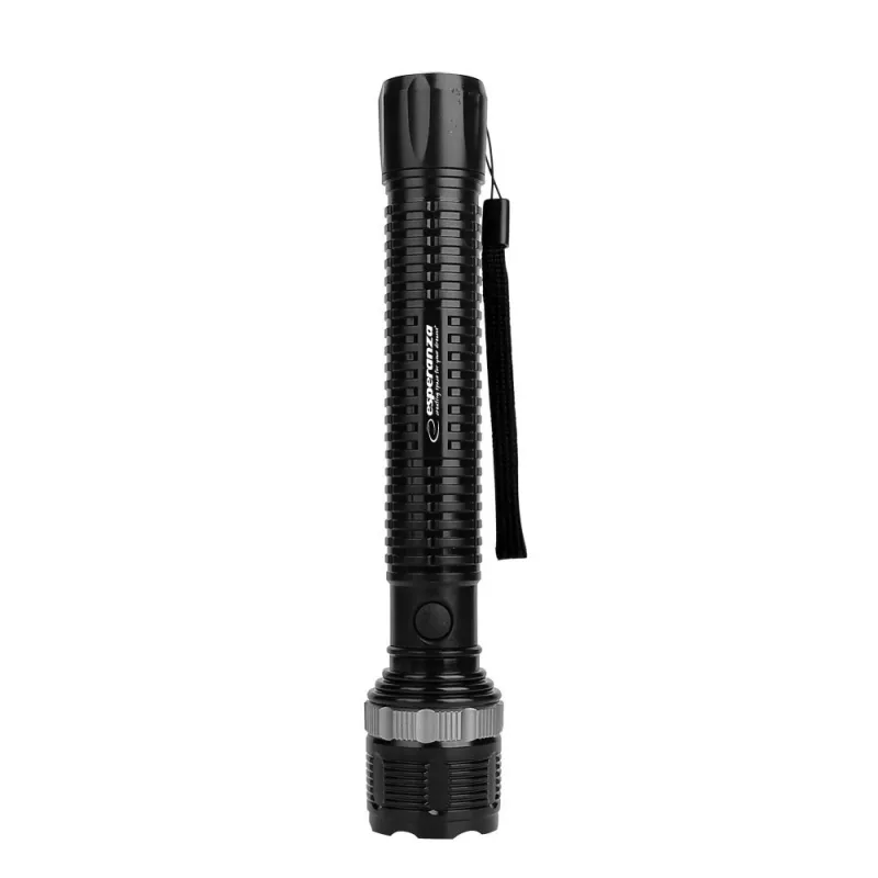 Latarka ręczna ESPERANZA Epione XL LED 1.2W 100 lm 100 m Czarna, bateria R20 (3)