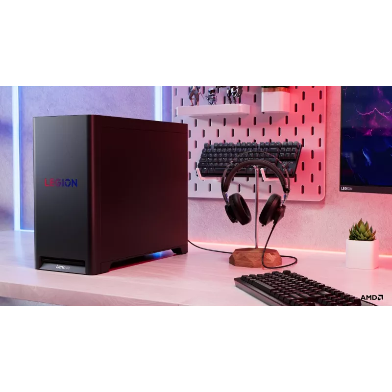 Lenovo Legion | T5 30AGB10 | Desktop | Tower | AMD Ryzen 7 | 7700X | 32 (2x16GB) GB | UDIMM DDR5 | 512 GB | NVIDIA GeForce RTX 5070 | Bez klawiatury | Windows 11 Pro | Gwarancja 24 mies.