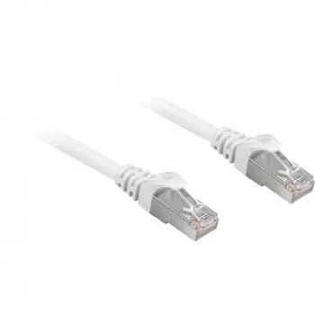 Kabel sieciowy Sharkoon Cat.6a SFTP RJ-45 Cat6a 20 m Biały