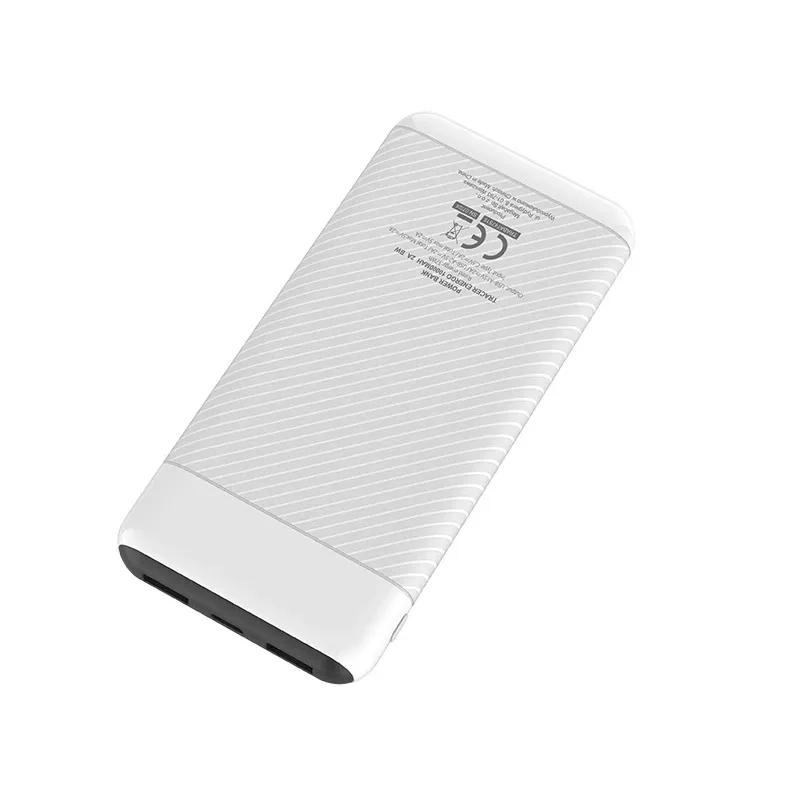 Power bank EnerGo 10000mAh biało-czarny