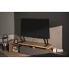 Wolnostojący stojak pod telewizor GEMBIRD TVS-D90F-01 do telewizorów 45–90 cali, stalowy, stała wysokość, VESA 200x200–800x400, maks. obciążenie 60 kg, 970×800×525 mm