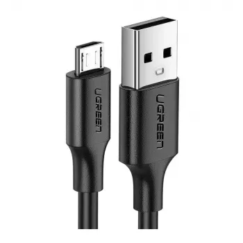 Ugreen 60137 kabel USB USB 2.0 1.5 m USB A Micro-USB A czarny