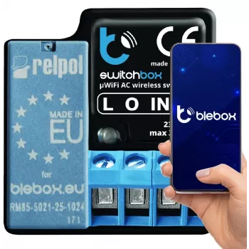 SwitchBox Wireless blebox SwitchBox Czarny