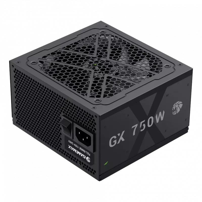 Zasilacz Gamemax, 80 PLUS, Gold | GX 750GF | 750 W