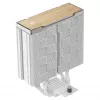 Chłodzenie powietrzne DeepCool AK400 G2 WH, wentylator 120 mm, maks. ciśnienie powietrza 3,33 mmH2O, 92×132×156 mm, biały