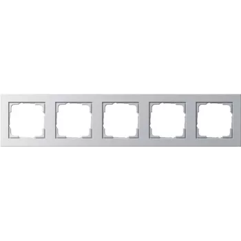 GIRA Ramka 5-krotna kolor aluminium E2 021525 (021525)