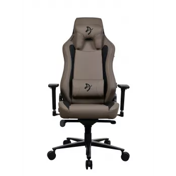 Fotel gamingowy Arozzi Vernazza SoftPU Brązowy — ergonomiczny design, tapicerka SoftPU