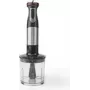 Nedis KAHB400CAL - Blender ręczny - Funkcja pulsacyjna - 1,1 m - 800 W - Aluminium - Czarny (KAHB400CAL)