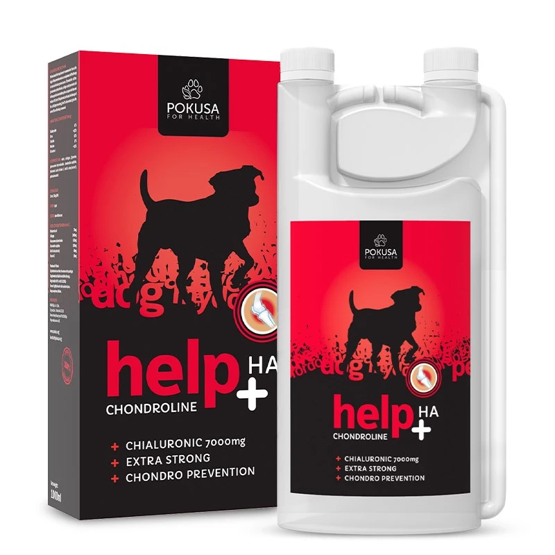 POKUSA ChondroLine Help + HA - suplementy dla psów - 1000ml