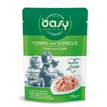 Oasy More Love Tuńczyk z małżami saszetka 70g