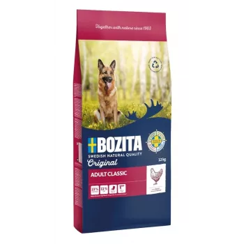 Sucha karma dla psów BOZITA Oryginalny Adult Classic 12 kg — Kurczak, 23% białka, 11% tłuszczu