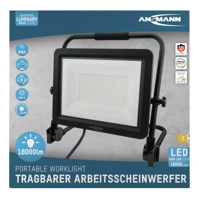 Ansmann FL150W-AC Czarny LED 150 W