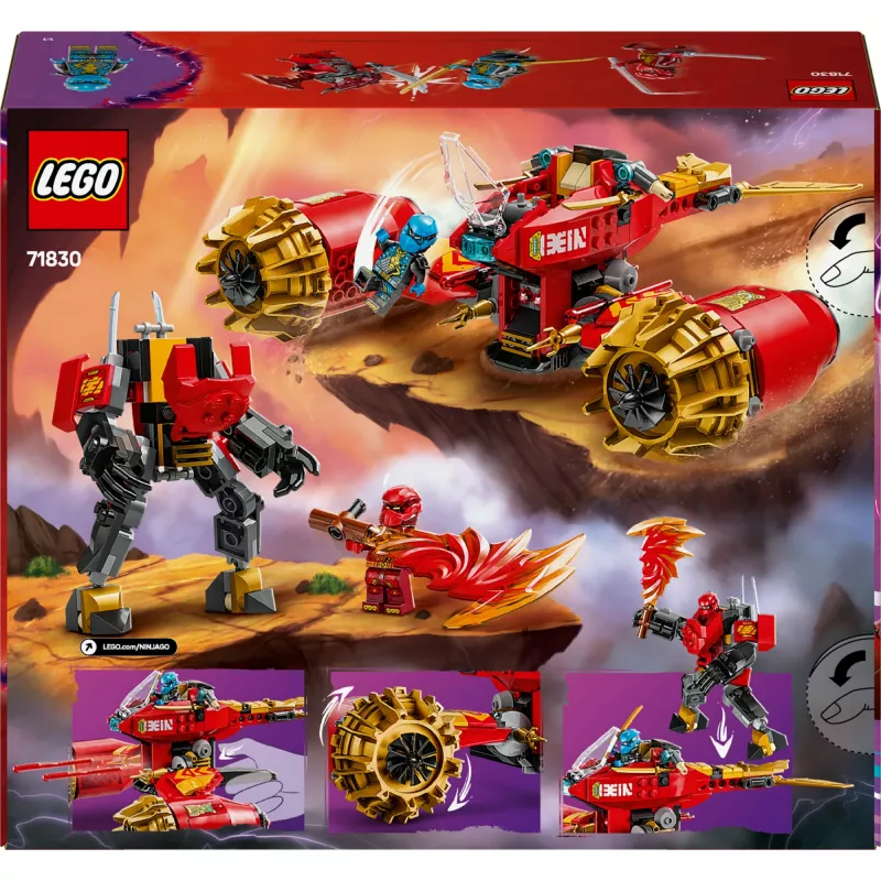 LEGO NINJAGO 71830 Kai's Mech Storm Rider