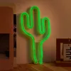 Neon MANTA SNL74GN kaktusowa zieleń — dekoracyjny neon, model SNL74GN